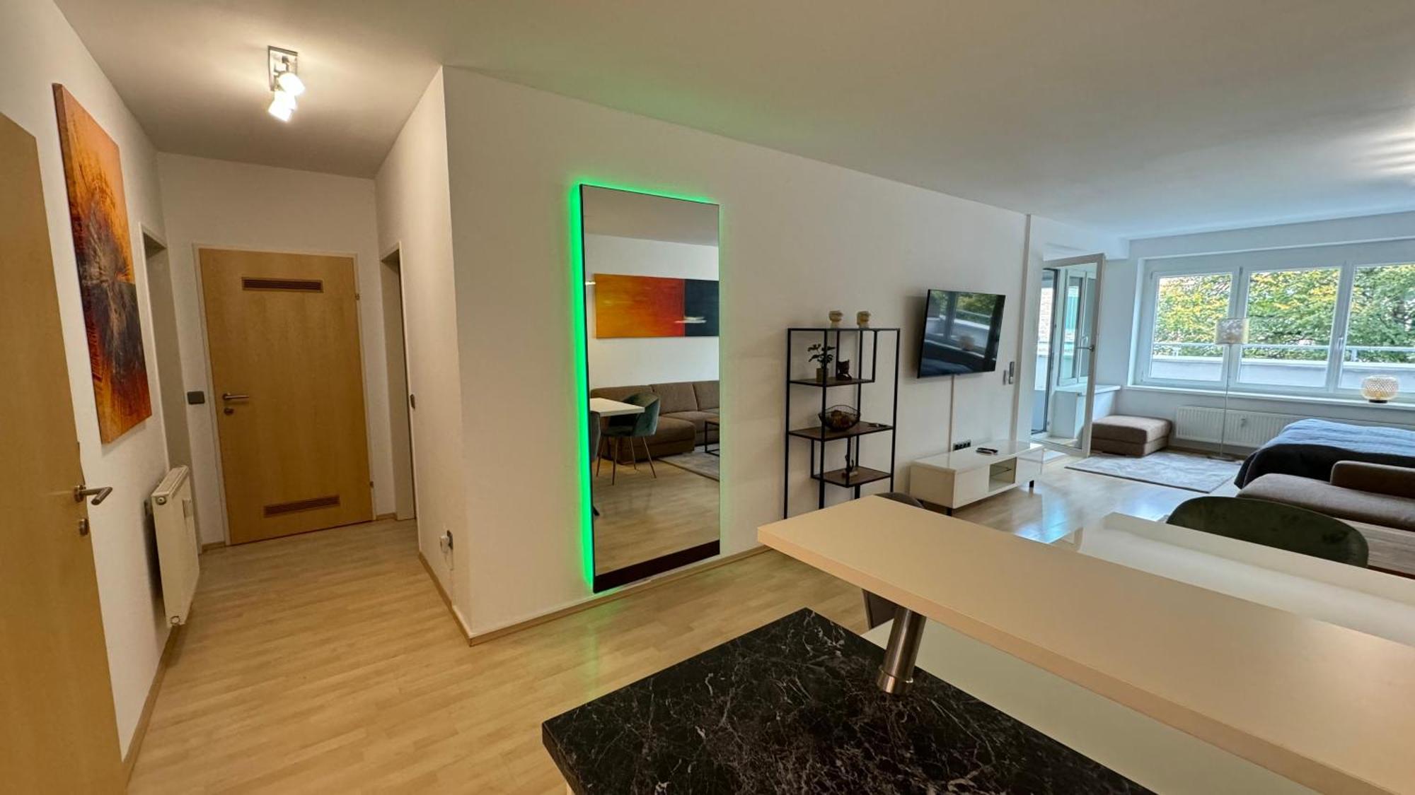 City Apartement Linz Fuer 5 Gaeste Mit Self-Checkin Und Kueche Dış mekan fotoğraf